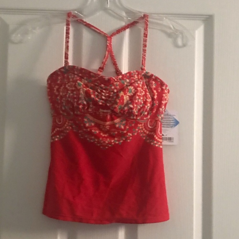 NWT Athleta Martina Bandeau Tankini Top 32B/C